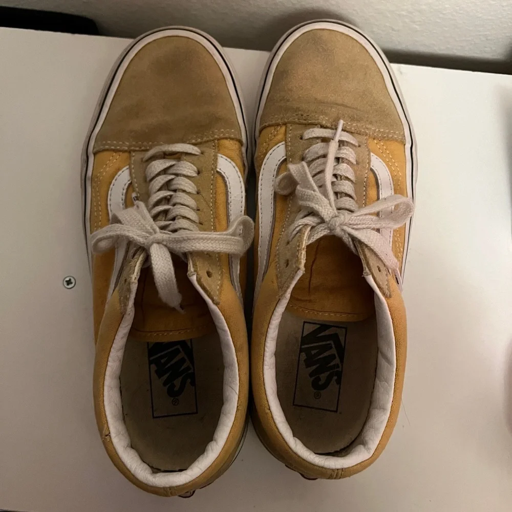 Yellow Vans Size 8.5 - Picture 2 of 2